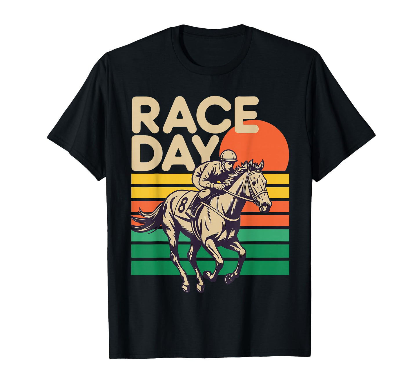 Funny Horse Racing Design for Men Women Horse Racing Lovers T-Shirt