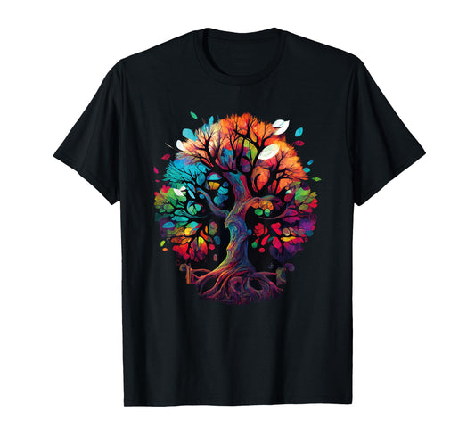 Moon Phases Tree of Life T-Shirt