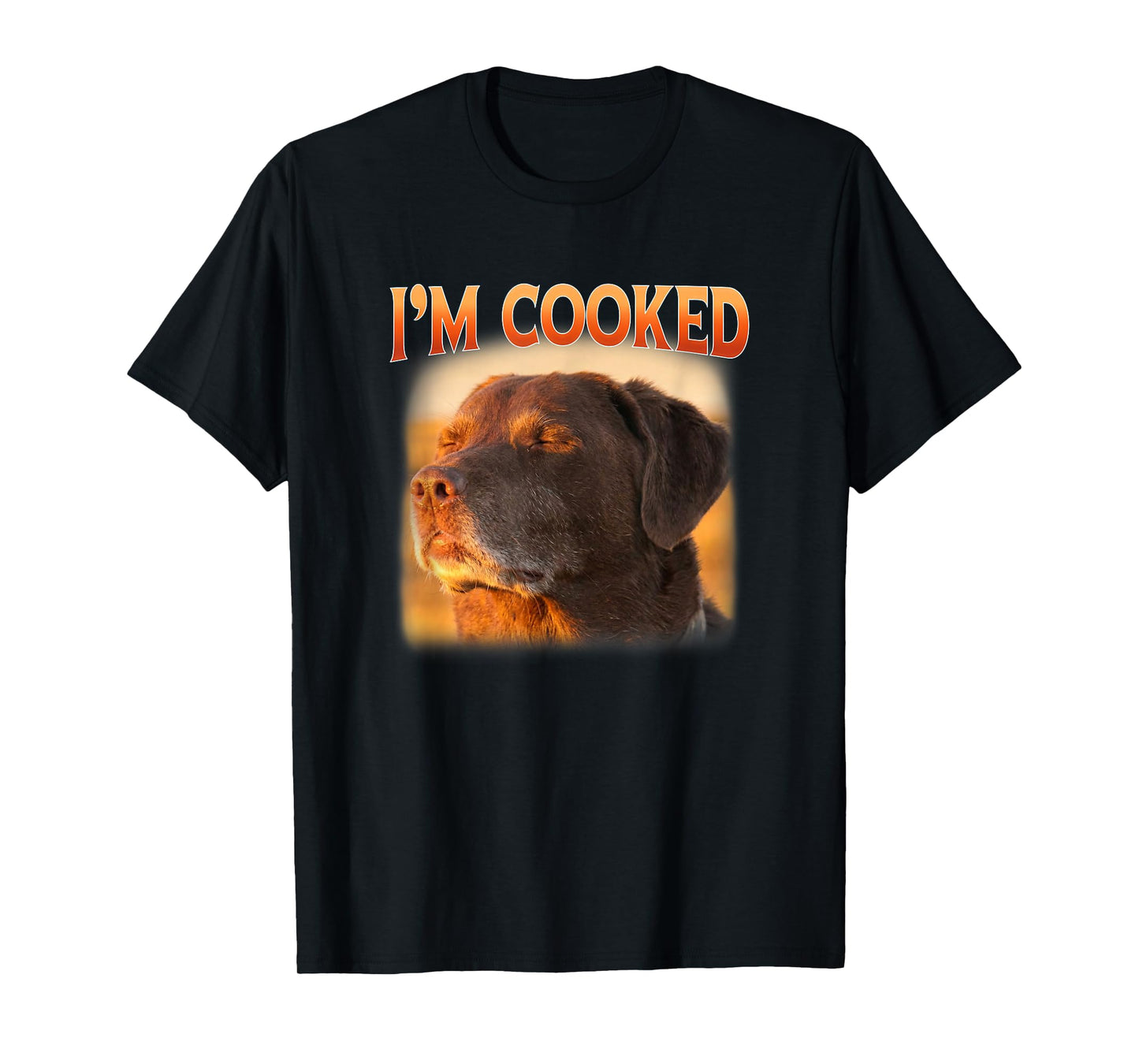 I'm Cooked Dog Meme Accepting Fate T-Shirt