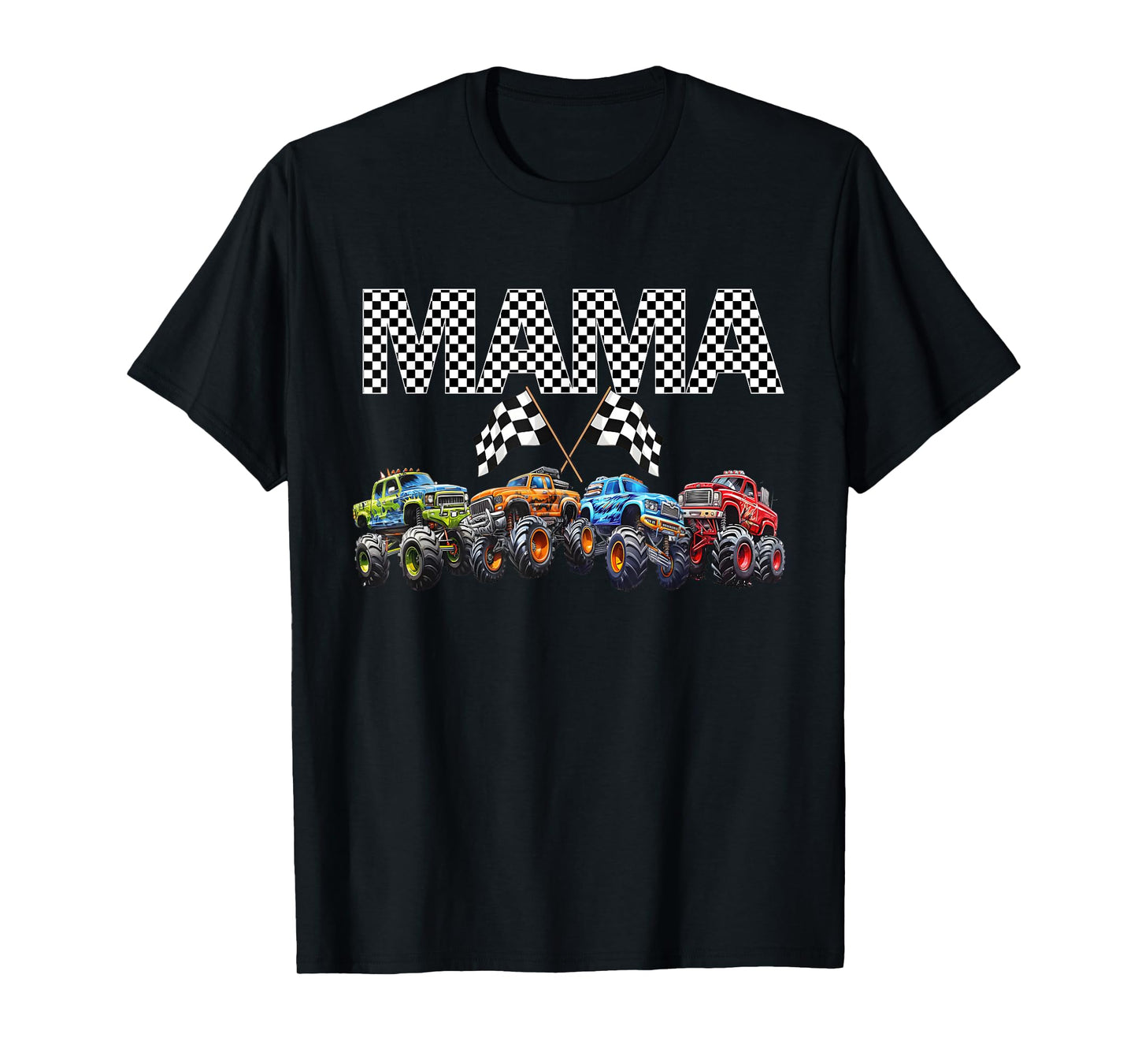 Truck Mom Monster Truck Mama Era Mother's Day Truck Lovers T-Shirt