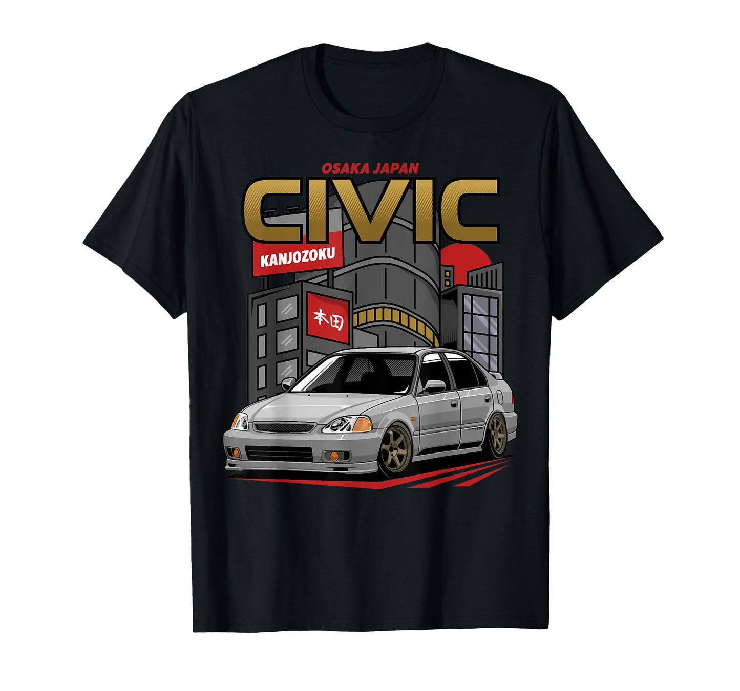 Civic EK Type R Japanese Car T-Shirt