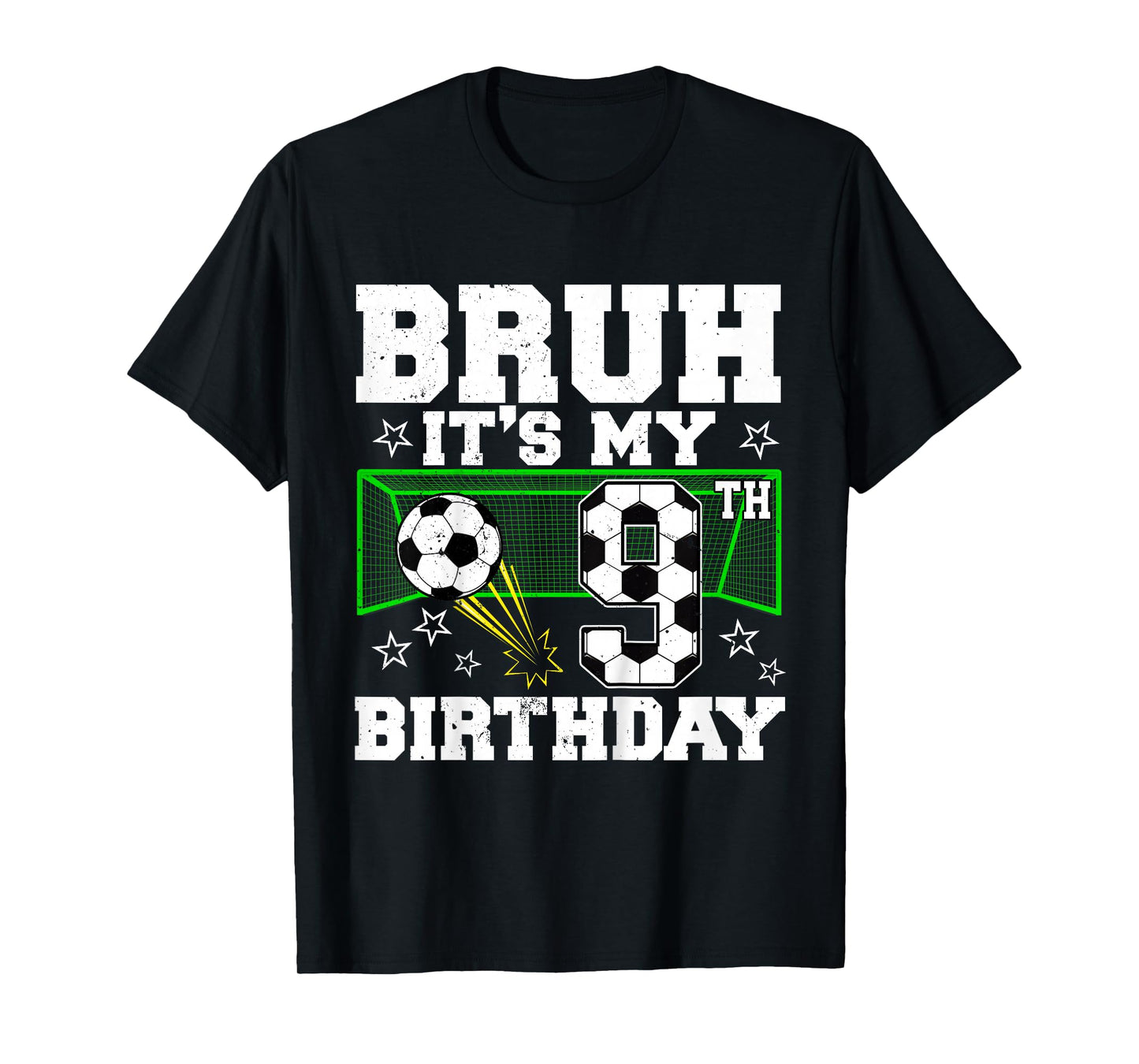 It's My 9th Birthday Boy Soccer 9 Years Old T-Shirt