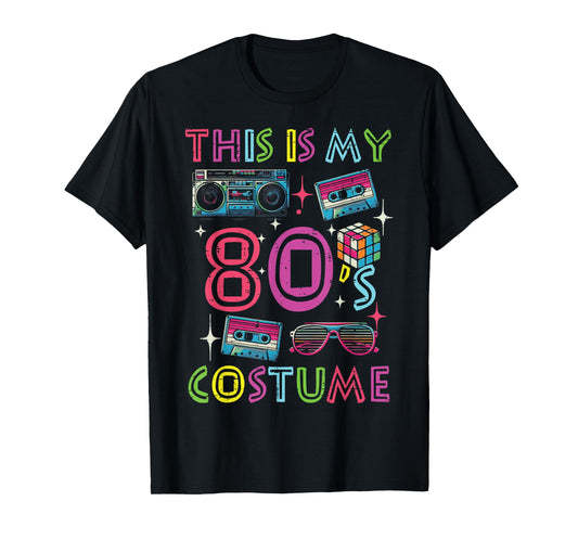 This My 80s Costume Cassette Vintage Throwback Women Men Kid T-Shirt