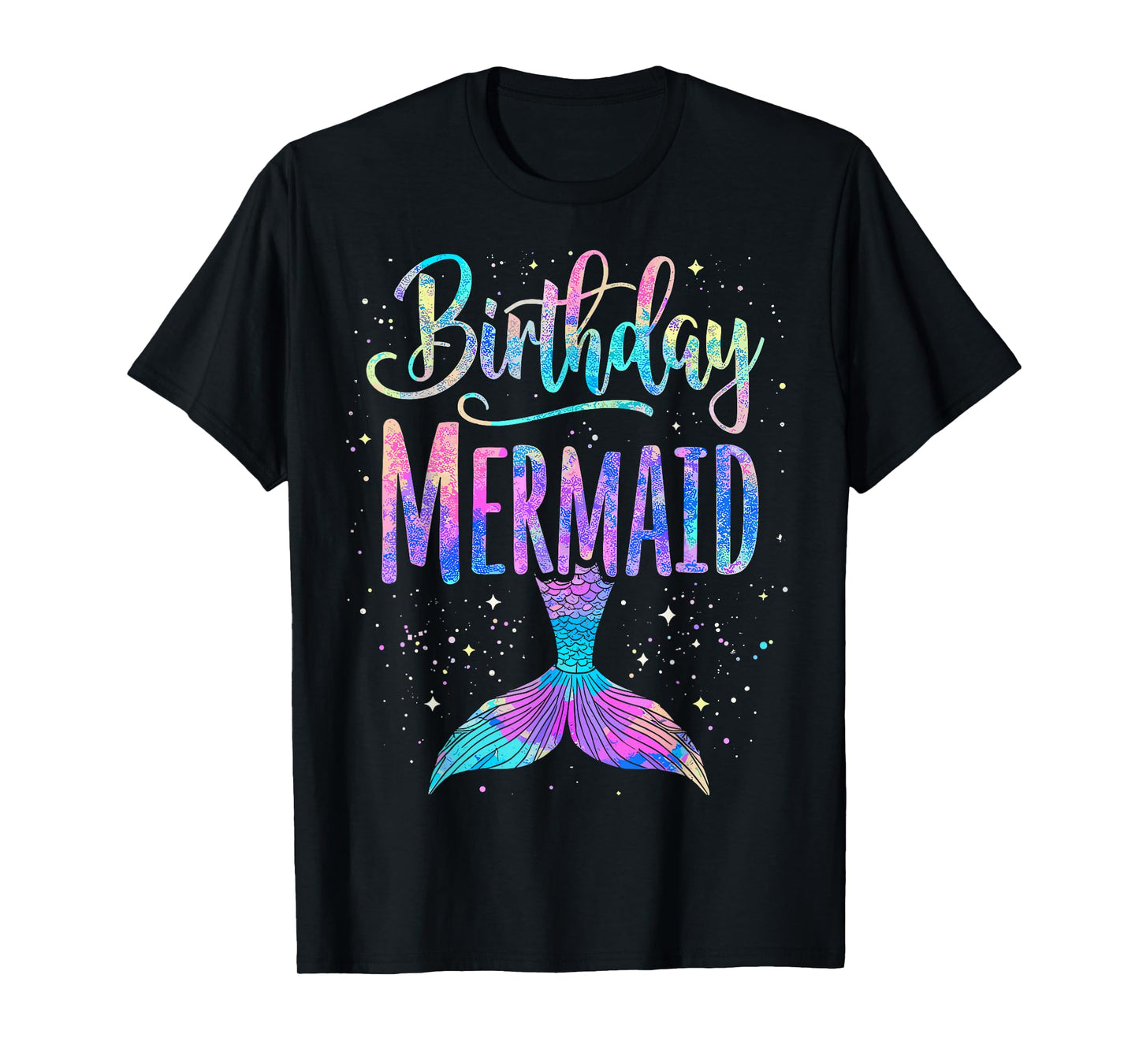 Birthday Mermaid Party Girl Mermaid T-Shirt