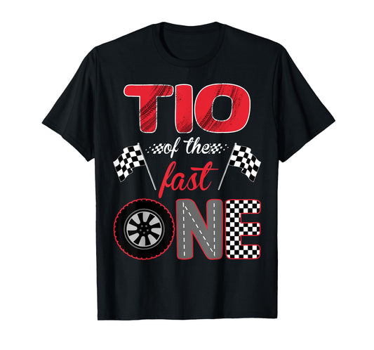 Tio Of The Fast One Birthday 1st Race Car Family T-Shirt