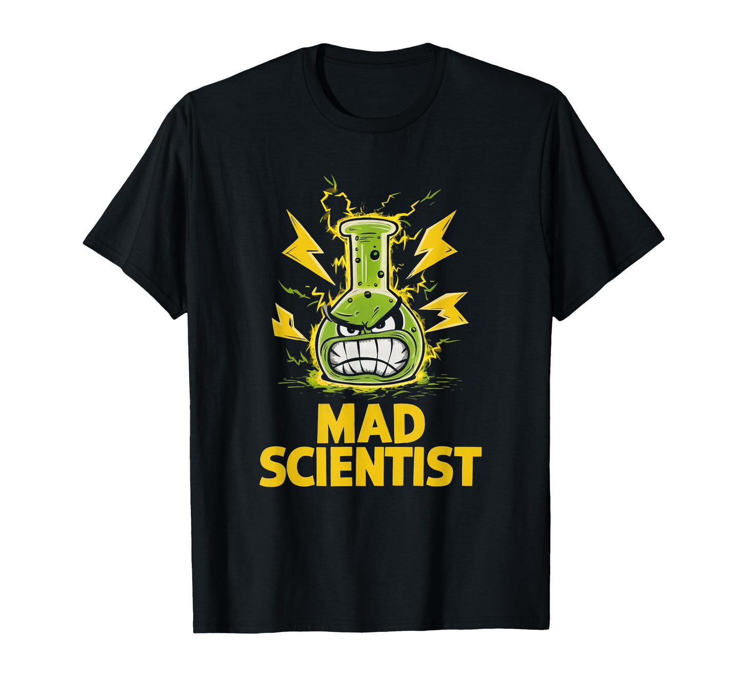 Mad Scientist Kids Youth Adult Science Teacher Chemistry T-Shirt