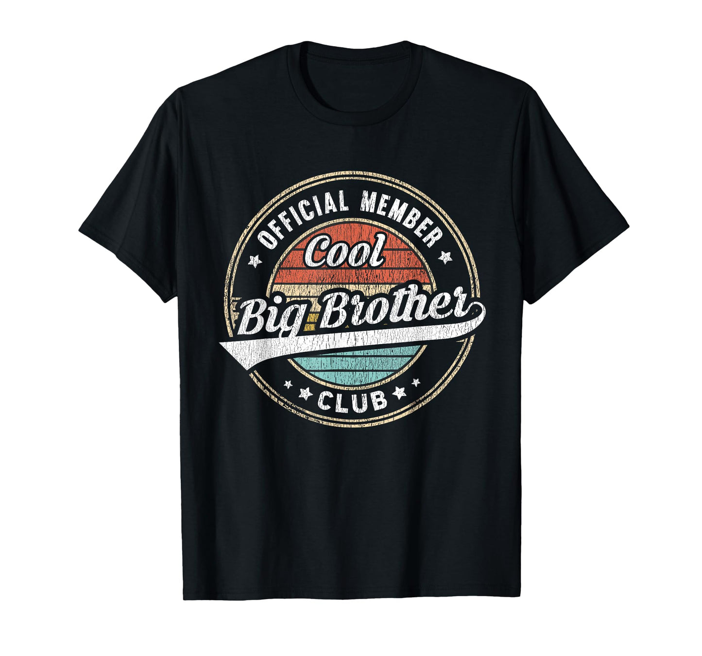 Official Member Cool Big Brother Club Funny Big Bro T-Shirt
