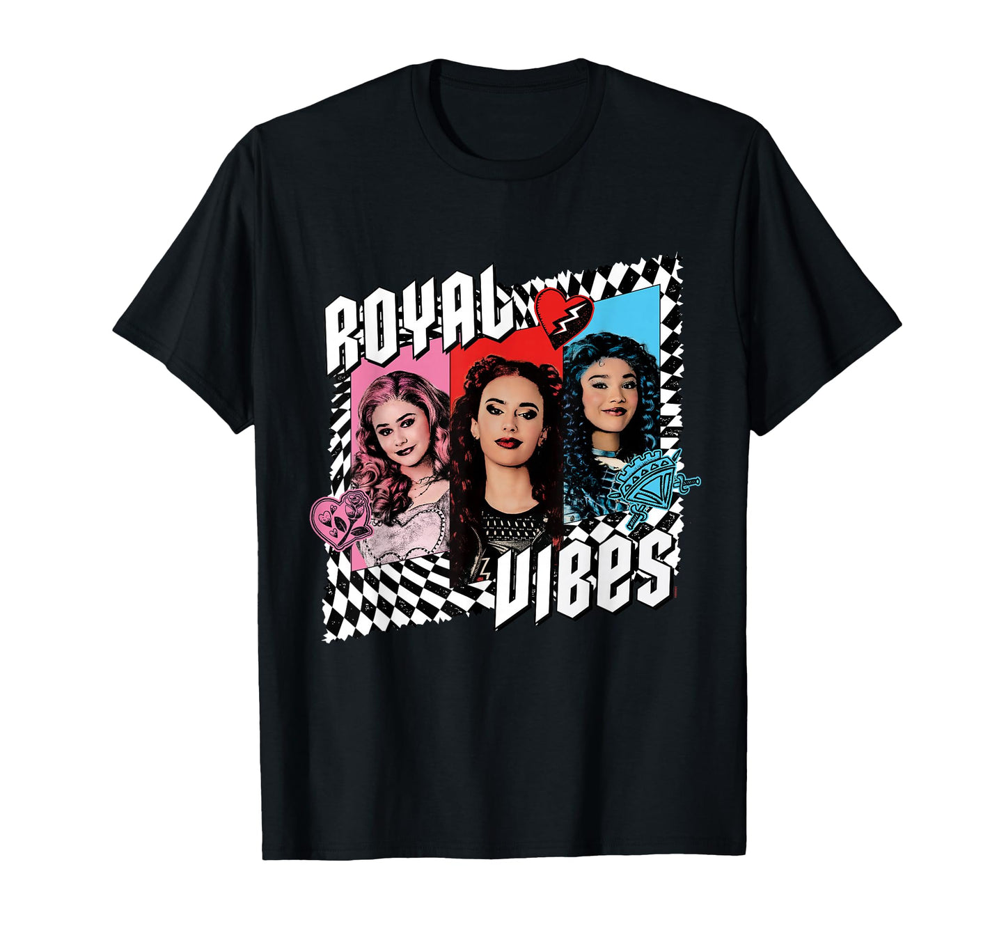 Disney Descendants 4: The Rise of Red Trio Royal Vibes T-Shirt