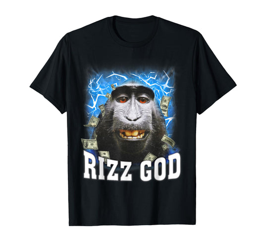 Rizz God - Funny Rizz Rizzler Trending Meme Funny Rizz T-Shirt