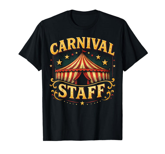 Carnival Staff Matching Party Circus Crew T-Shirt