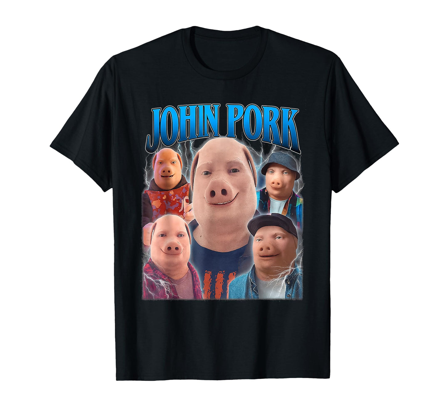 John Pork Meme Humor Men Women T-Shirt