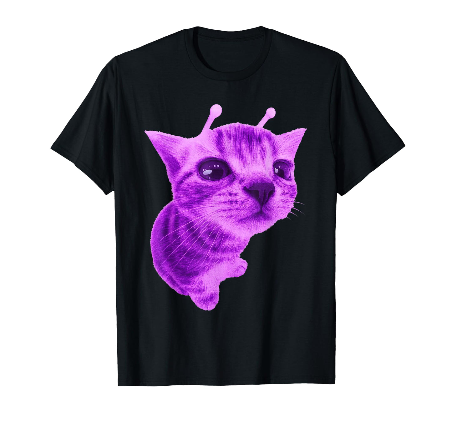 Gnarp Cat Silly Alien Cat Meme Brainrot Meme Funny Silly Cat T-Shirt