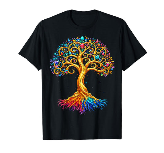 Buddha Meditation Tree T-Shirt