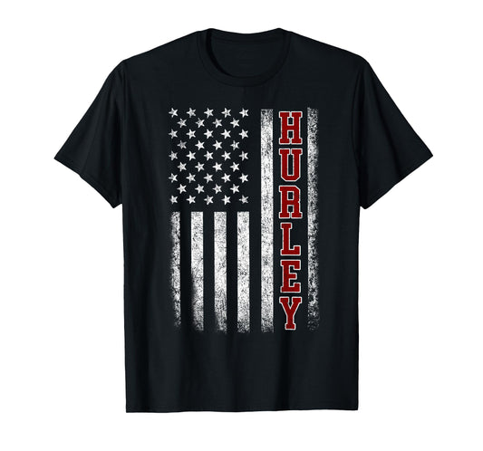 Retro Hurley Home State Cool 70s 80s Style Sunset T-Shirt
