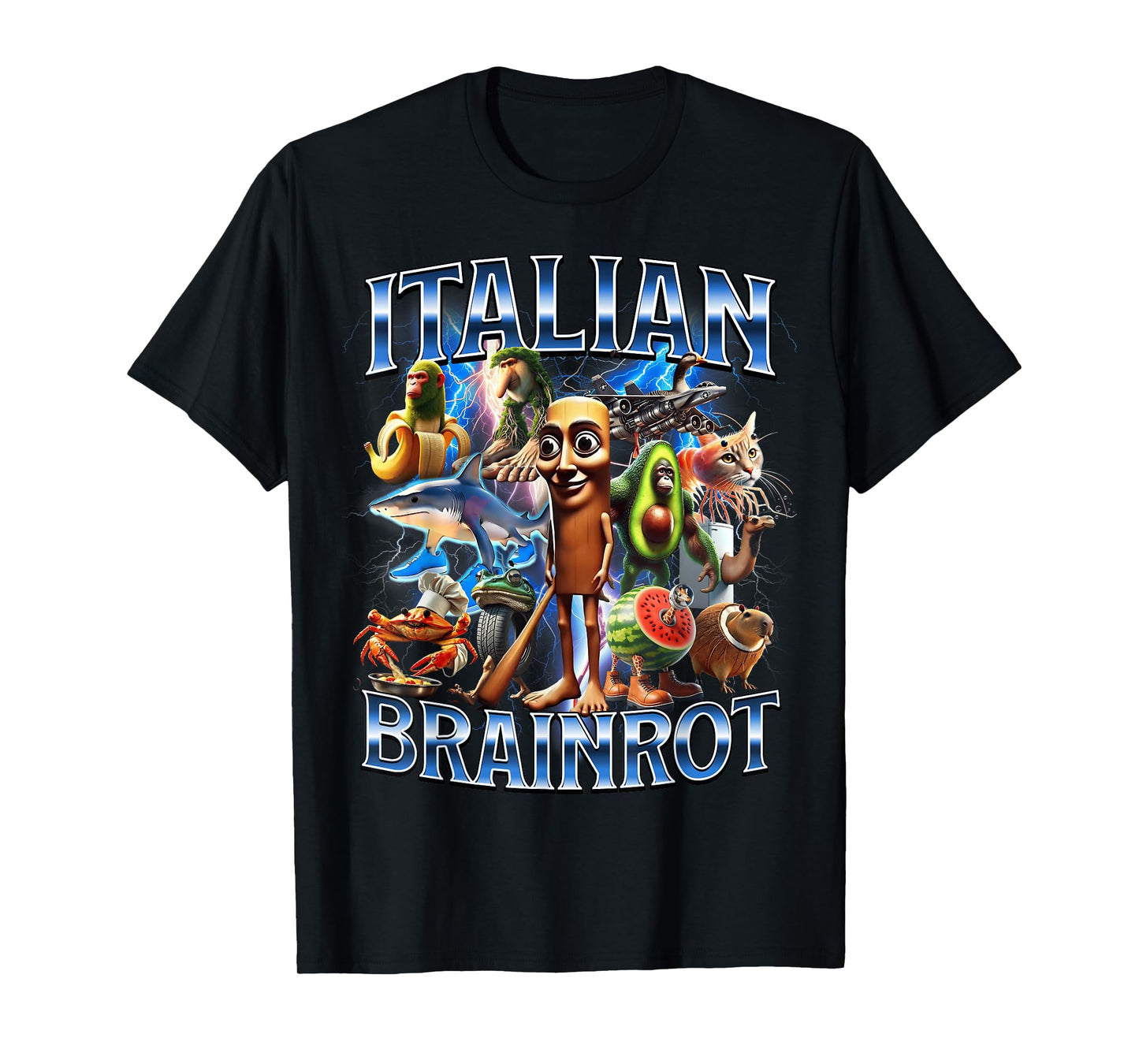 Funny Italian Brainrot T-Shirt