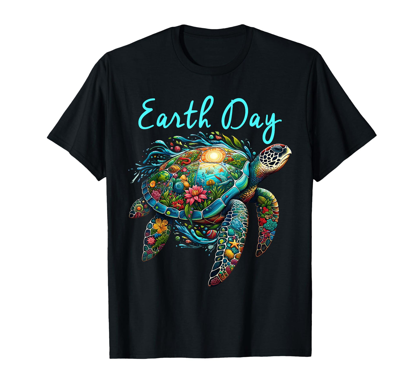 Sea Turtle Earth Day Save The Earth T-Shirt