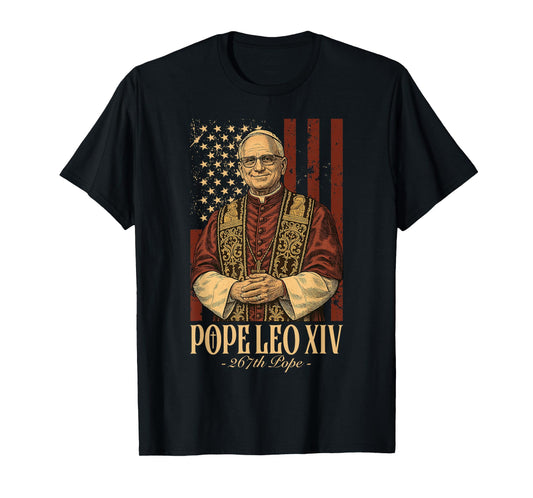 Cardinal Robert Prevost Pope Leo XIV T-Shirt