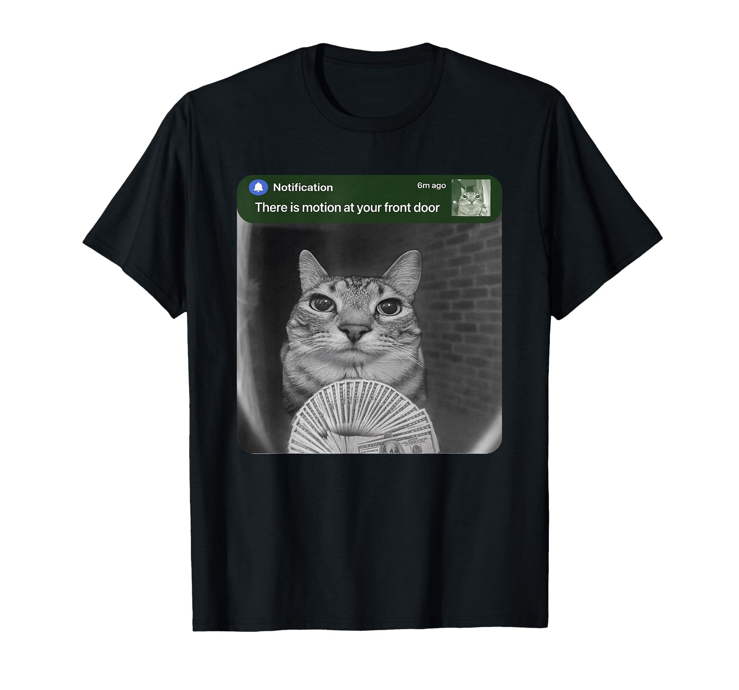 Ring Cat with Motion Meme T-Shirt