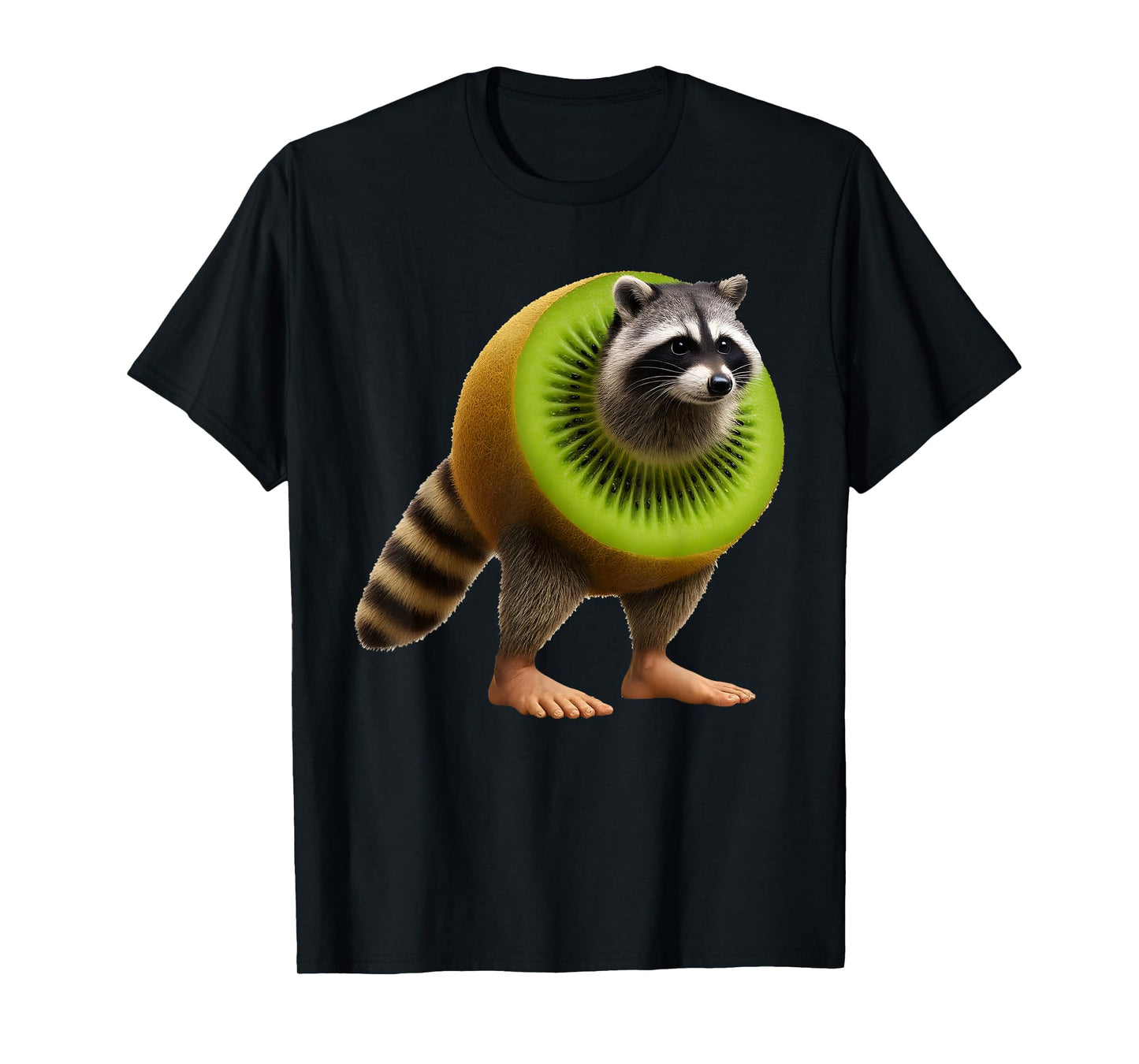 PIPI Kiwi Raccoon Meme Design Brainrot Funny Birthday T-Shirt