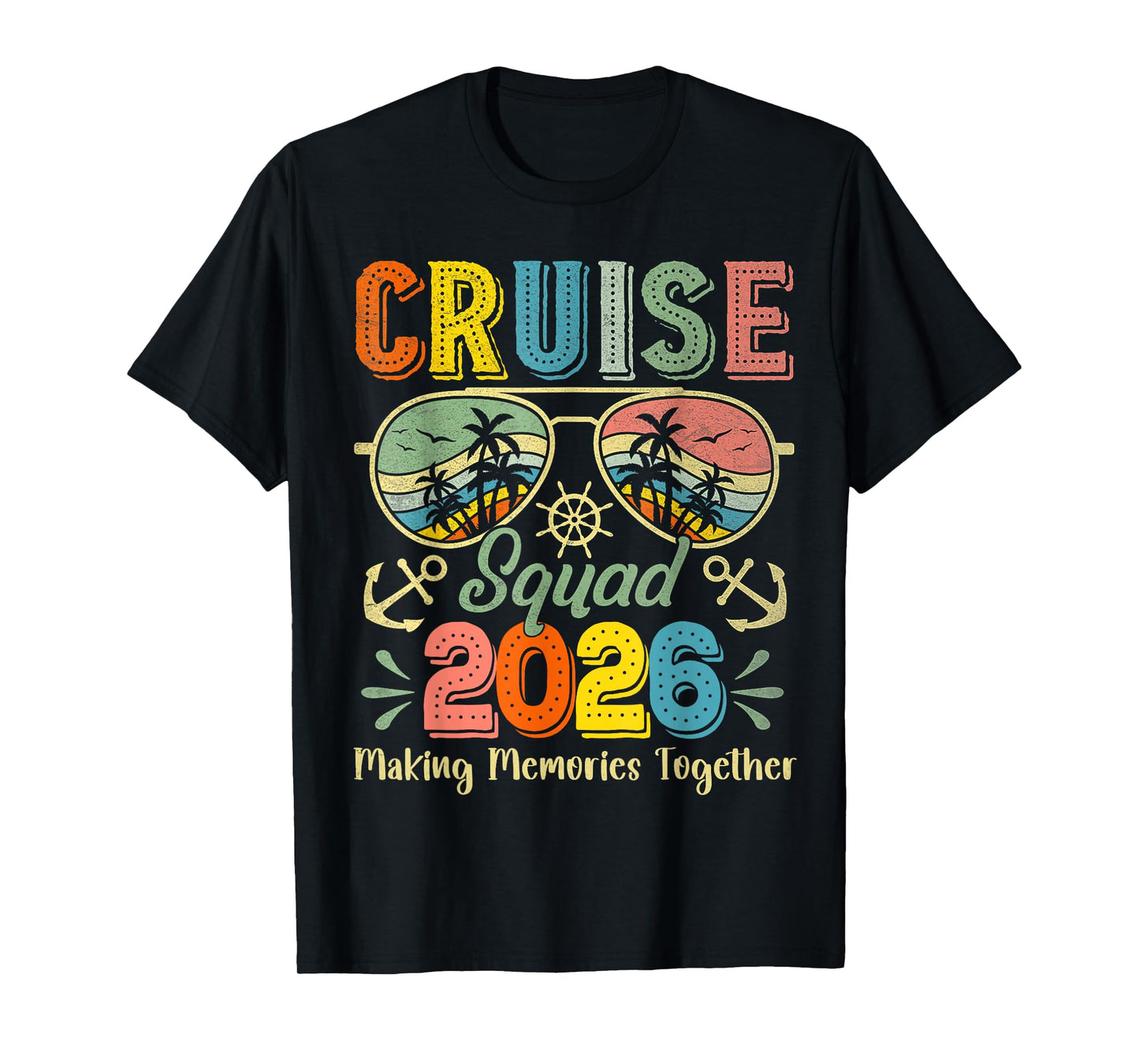 Cruise Squad 2026 Family Group Matching Summer Vacation T-Shirt