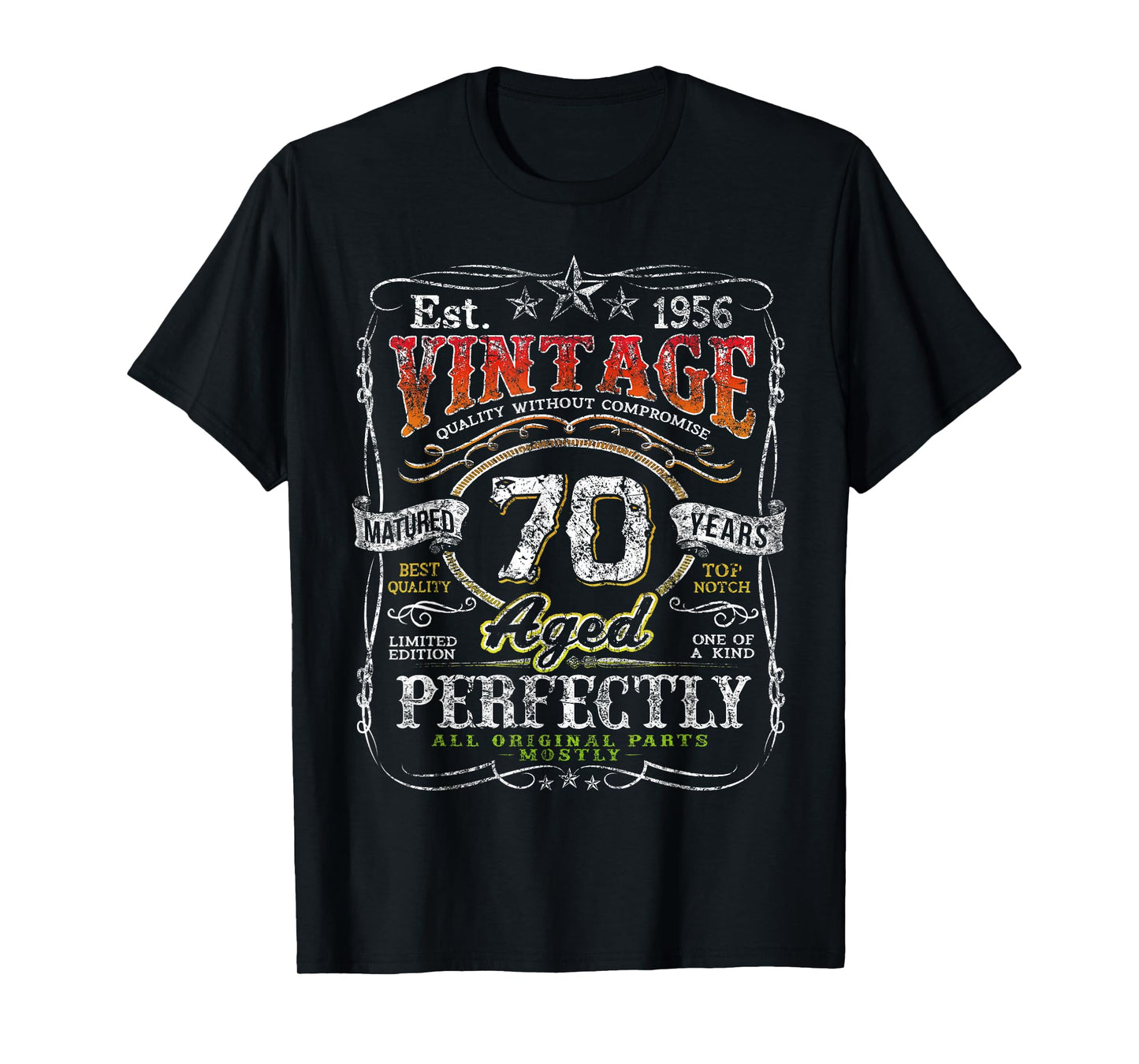Vintage 1956 Limited Edition Shirt 70 Year Old 70th Birthday T-Shirt