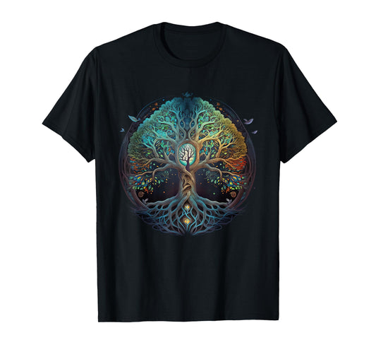 Tree Of Life Gift The Tree Of Life Meditation T-Shirt
