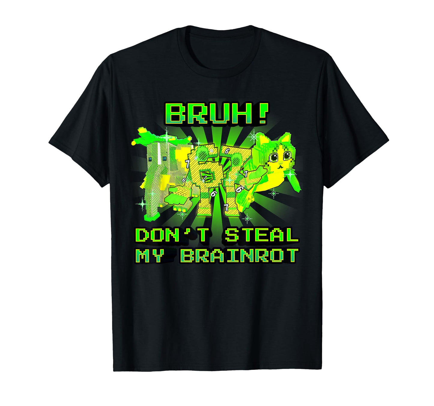Bruh Don't Steal My OG Brainrots Funny Meme for Boys Kids T-Shirt