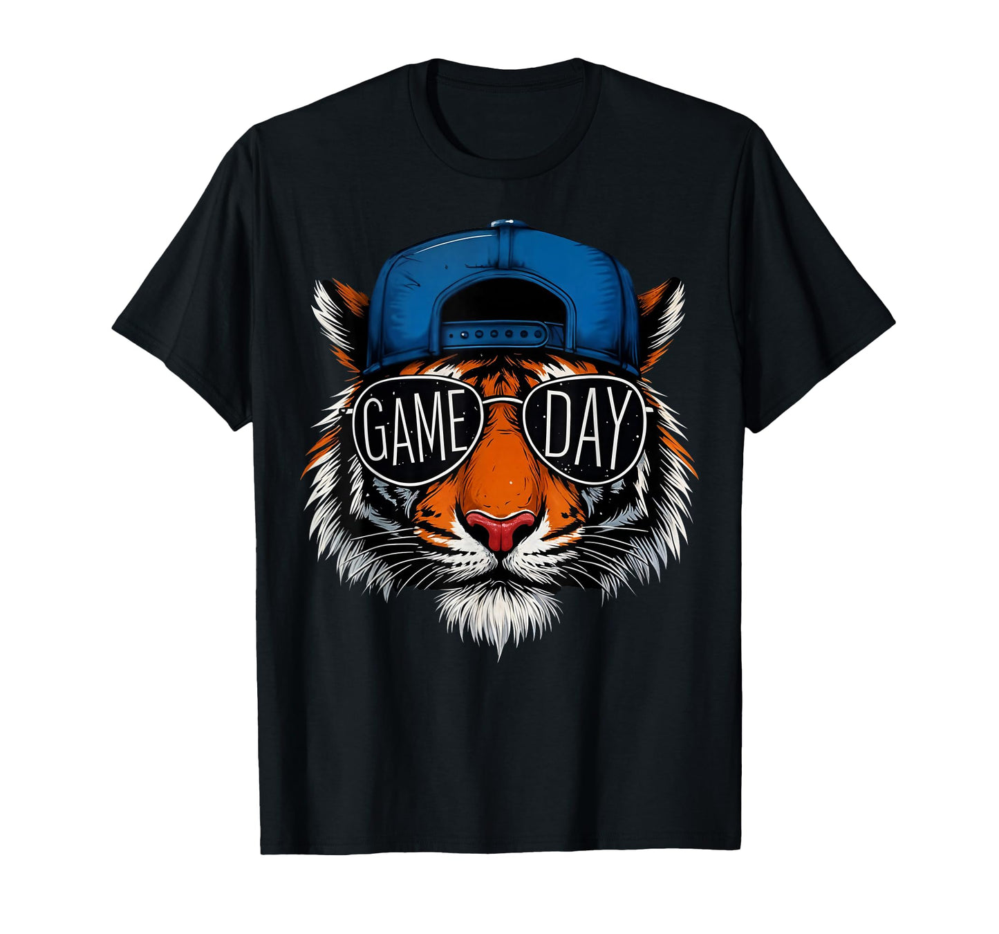 Vintage Game Day Retro Name Tiger Gift for Men Women Kid T-Shirt