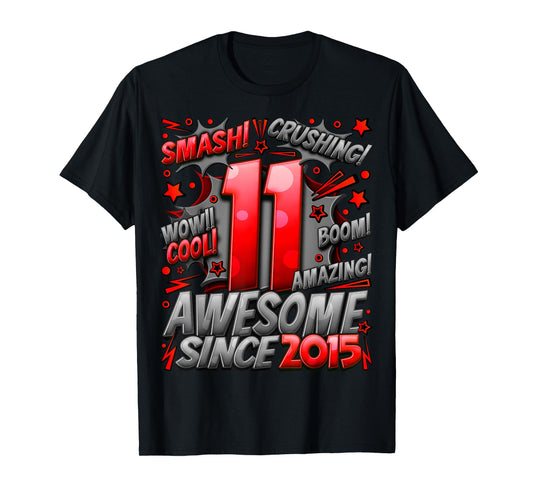 11 Year Old Gifts for Boys 11th Birthday Boy 11 Year Old Boy T-Shirt