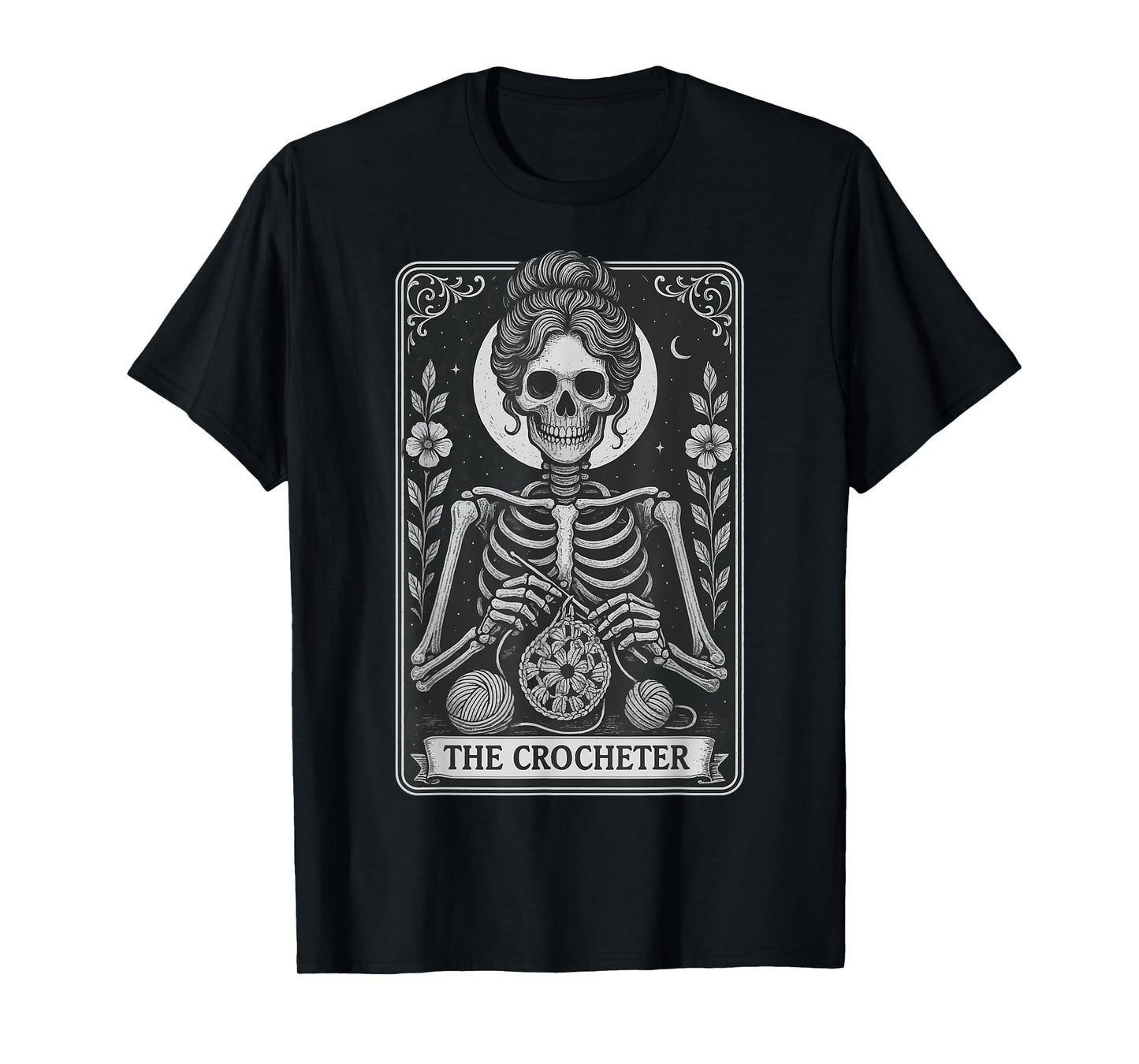 The Crocheter Tarot Card T-Shirt