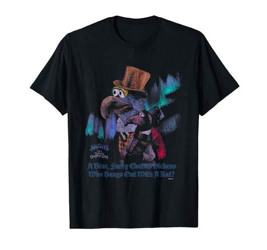 Disney The Muppet Christmas Carol Rizzo Gonzo Starry Light T-Shirt