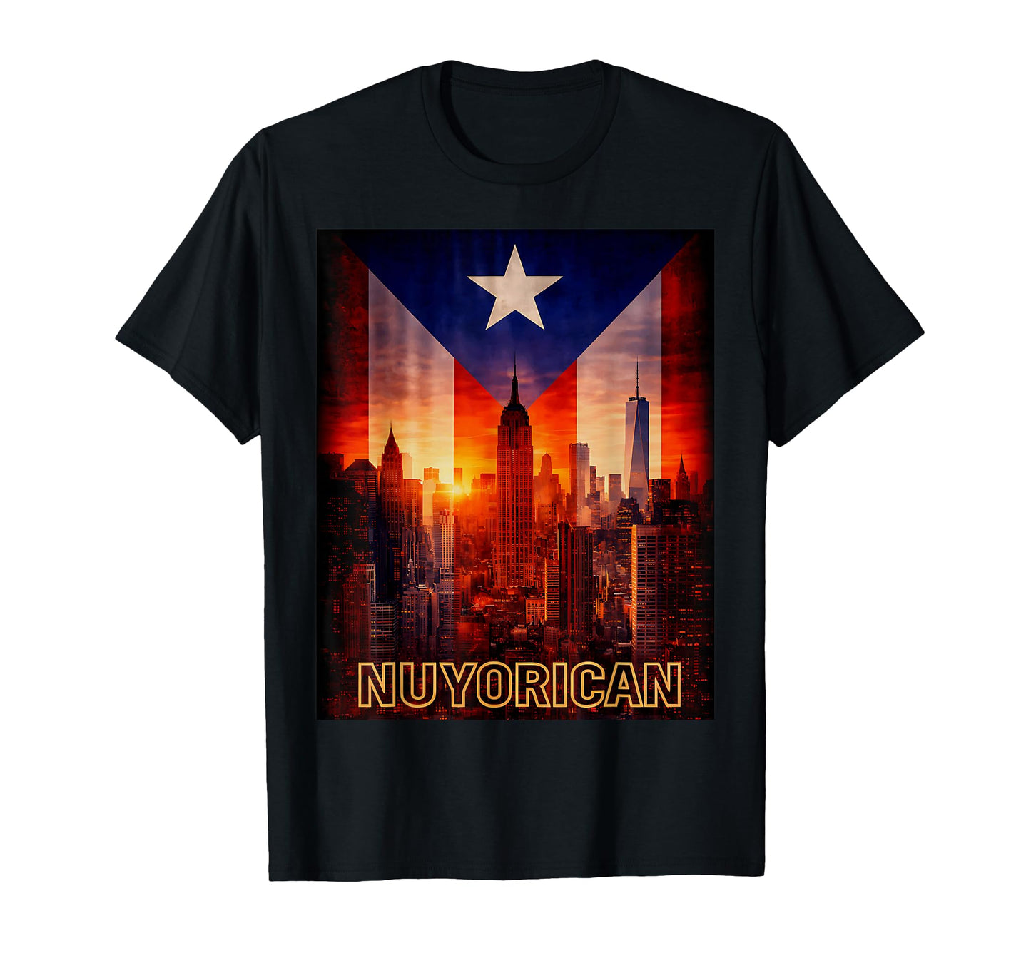 Puerto Rican NY Men Women Taino Flag Puerto Rico Nuyorican T-Shirt