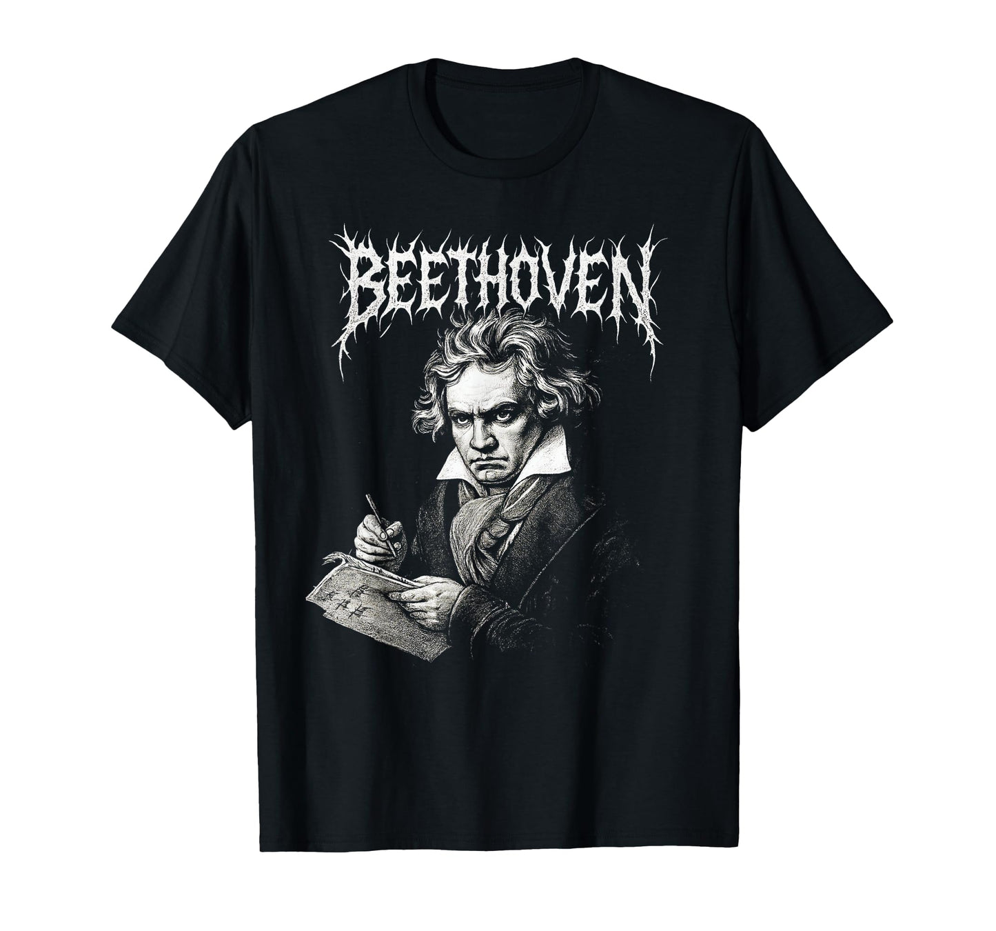 Beethoven Death Metal Classical Music Composer T-Shirt