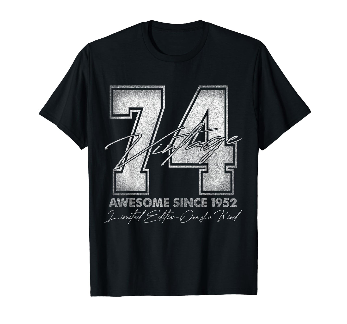 74 Year Old Gifts Vintage 1952 Limited Edition 74th Birthday T-Shirt