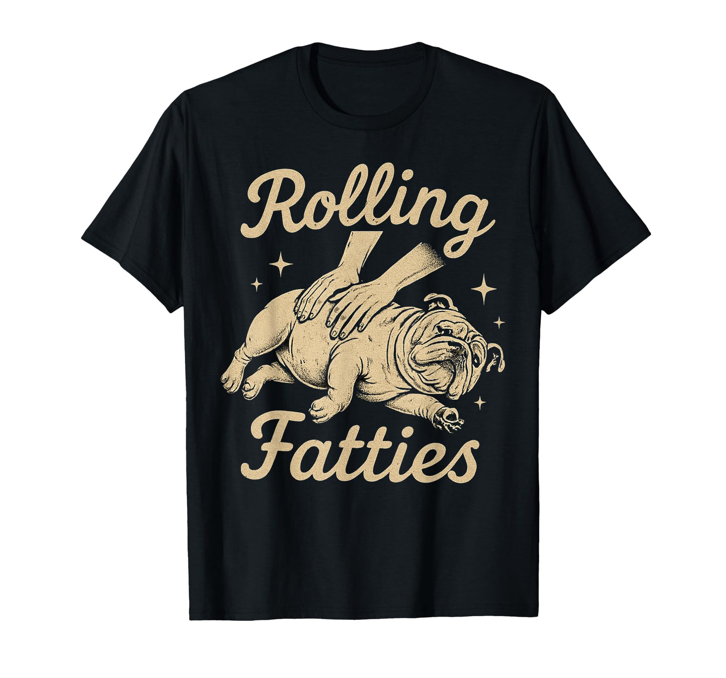 Funny Cute English Bulldog Lover Puppy Owner Bulldog Fatty T-Shirt