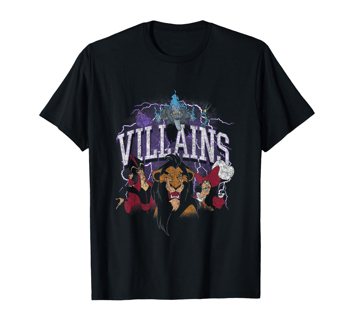 Disney Villains Lightning Glow T-Shirt