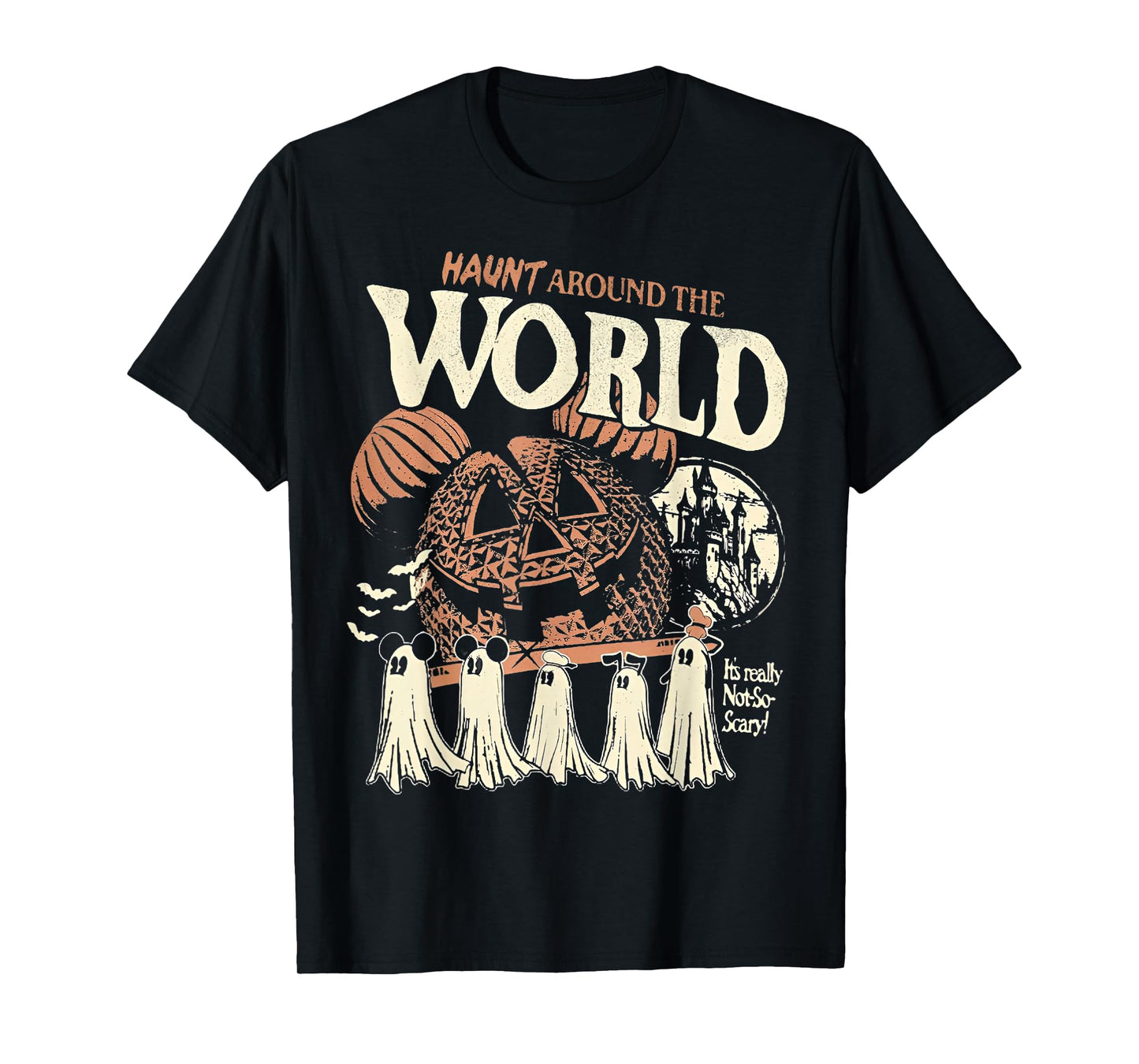 It's Really Not So Scary, Halloween Pumpkin T-Shirt