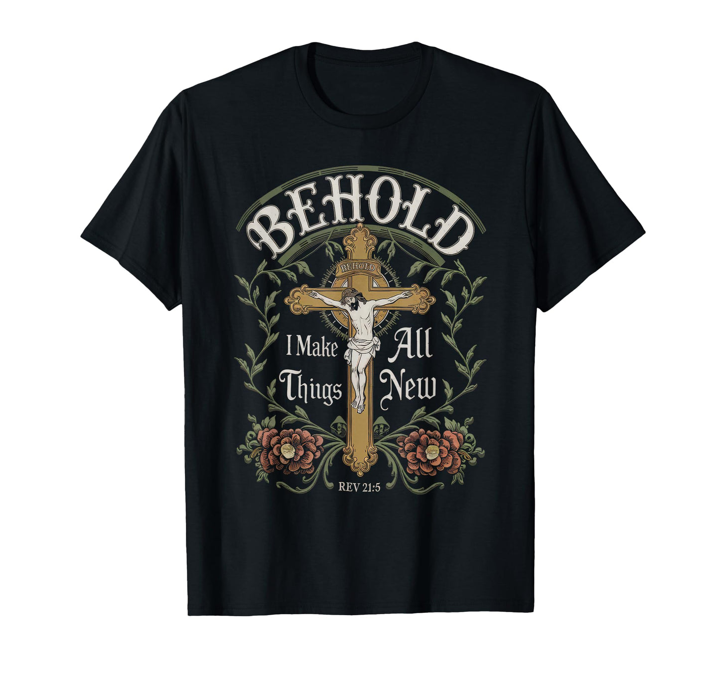Bible Verse Tshirt Christian Faith Christianity Church Jesus T-Shirt