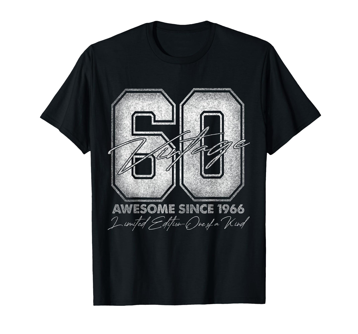 60 Year Old Gifts Vintage 1966 Limited Edition 60th Birthday T-Shirt