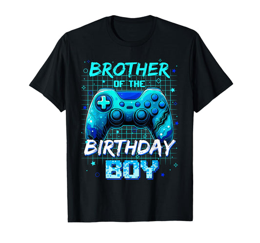Brother of The Birthday Boy Video Game Family Matching Party T-Shirt