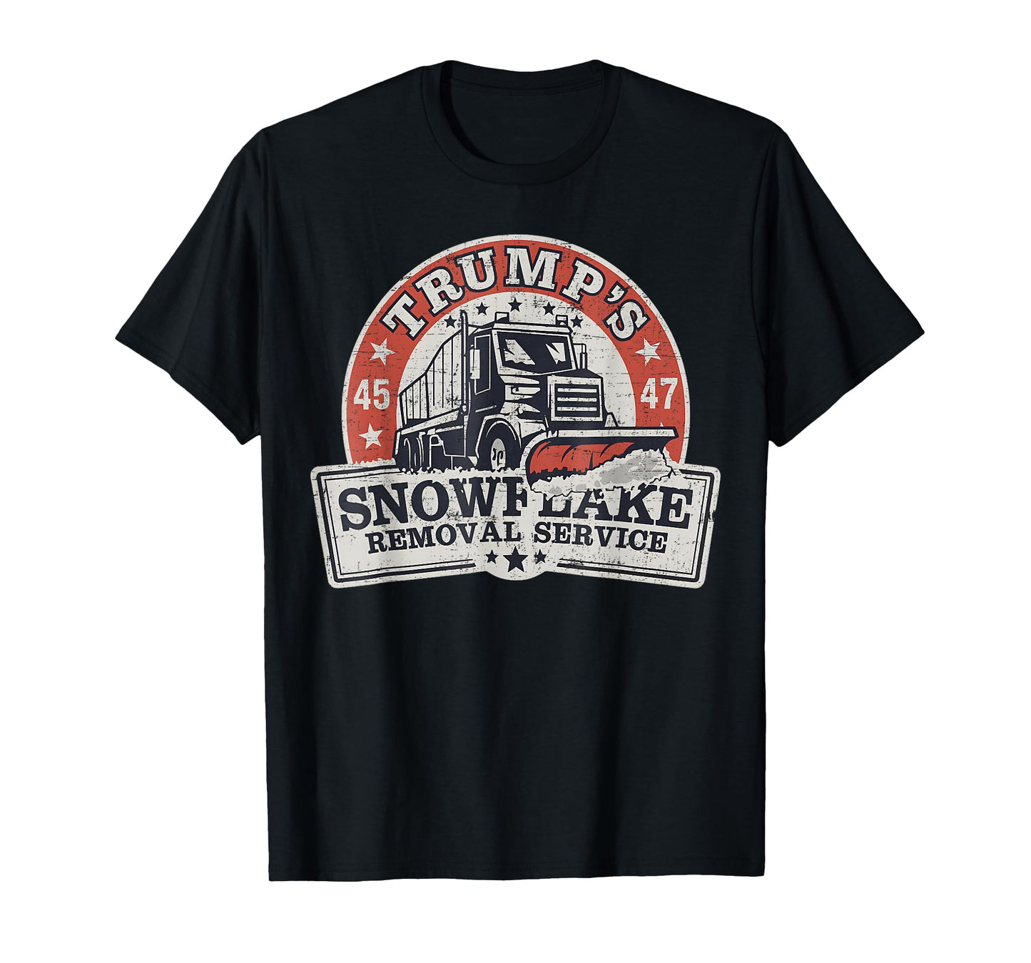 Trump's Snowflake Removal Service Funny Trump T-Shirt