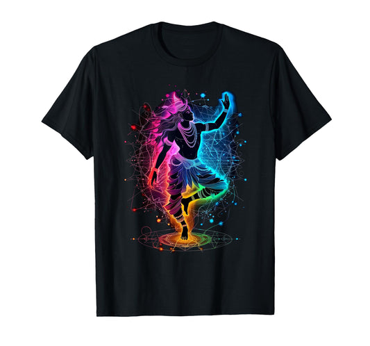 Shiva spiritual hindu god tandava dance yoga meditation T-Shirt