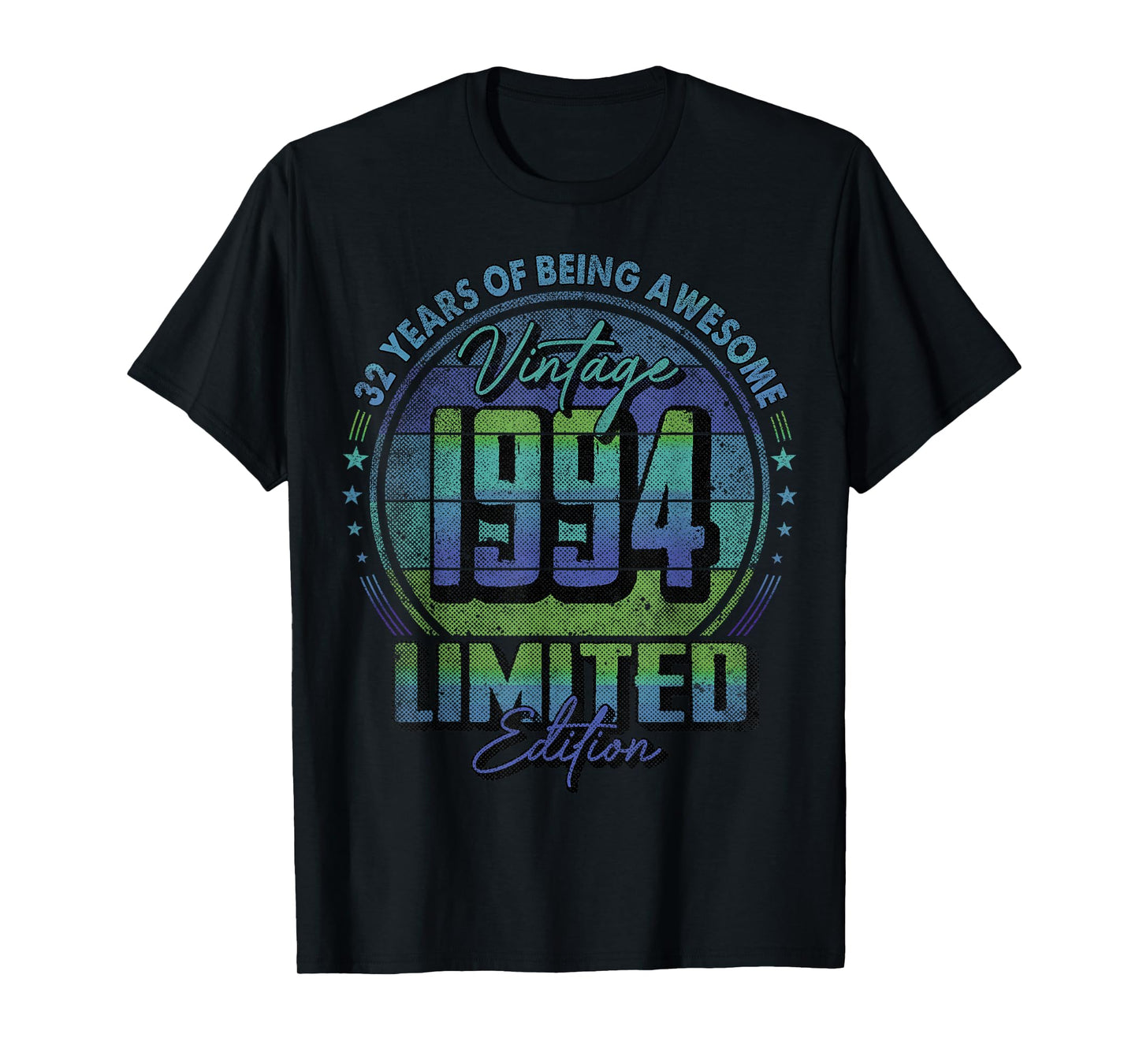 Vintage 1994 Limited Edition Shirt 32 Year Old 32nd Birthday T-Shirt