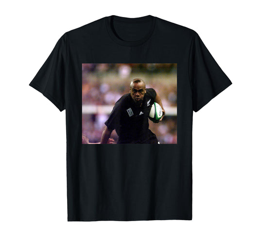 Jonah Lomu New Zealand All Blacks V England Rugby 1999 T-Shirt