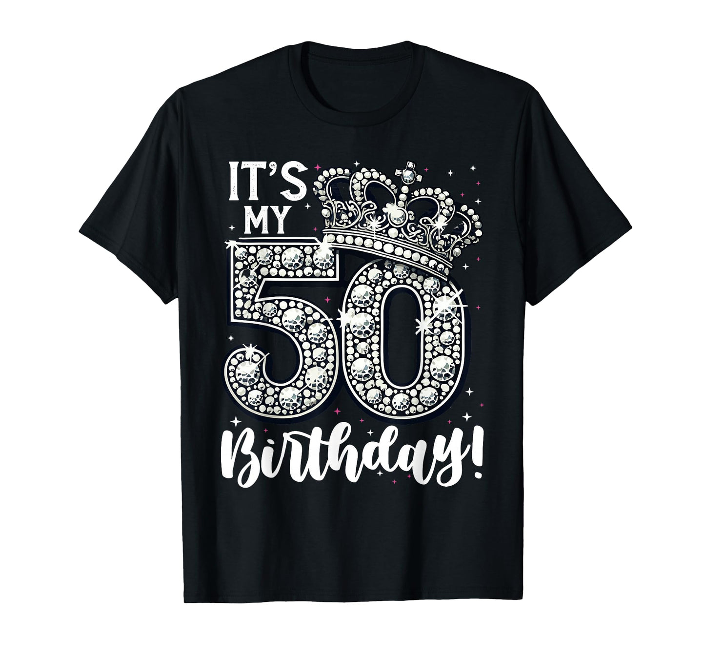 50 years old It's my Birthday Funny 50th Birthday Women T-Shirt