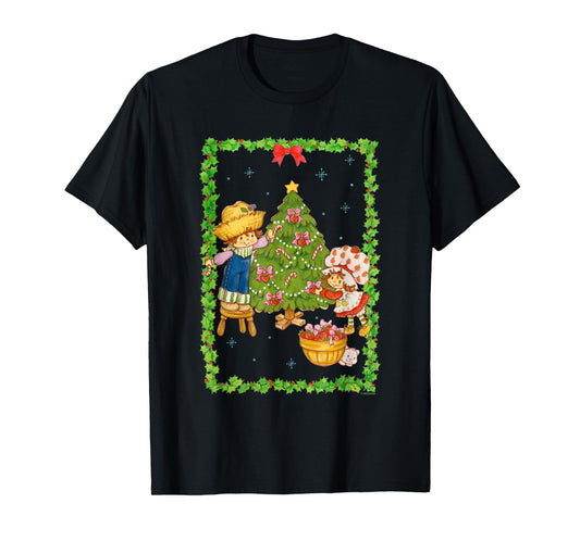 Strawberry Shortcake Huckleberry Pie Christmas Tree Poster T-Shirt