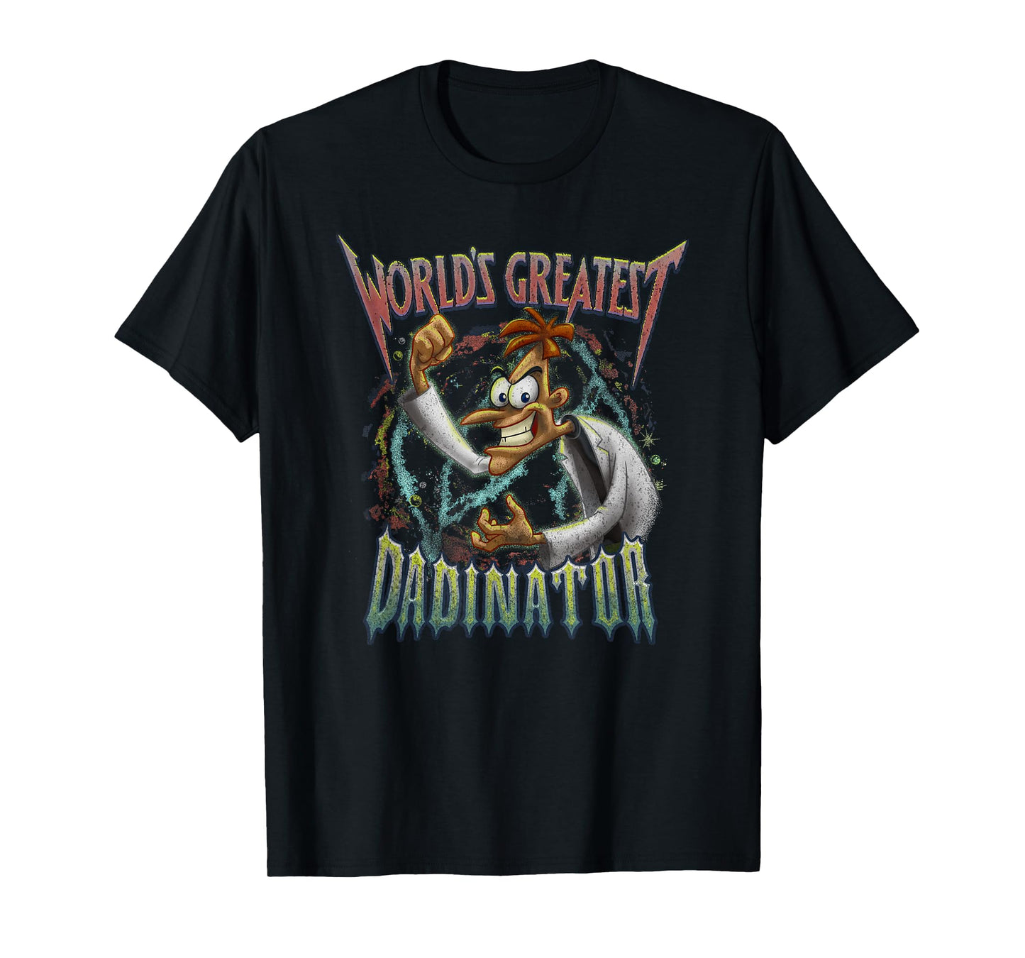 Disney Phineas And Ferb Father's Day Doofenshmirtz Dadinator T-Shirt