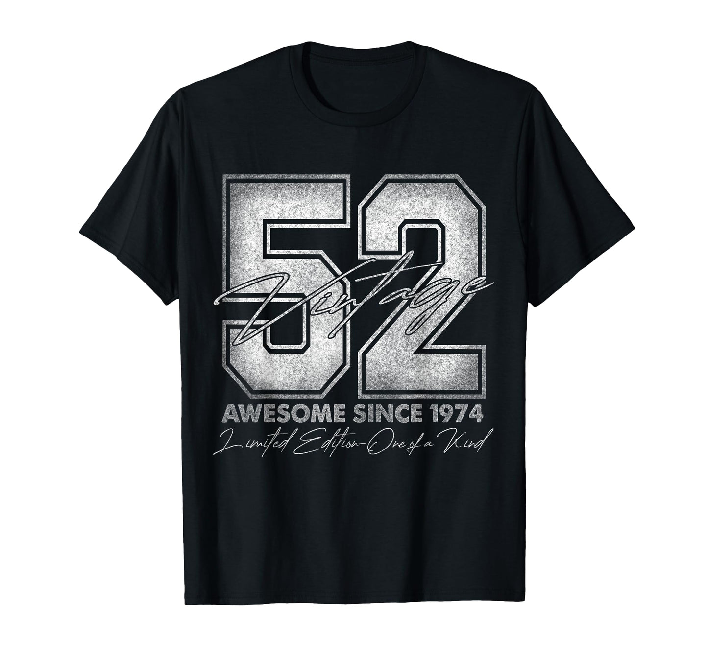 52 Year Old Gifts Vintage 1974 Limited Edition 52nd Birthday T-Shirt
