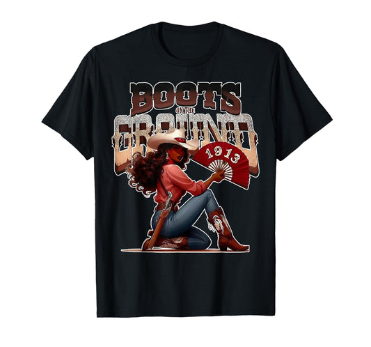 Boots On The Ground Where Them Fans At T-Shirt