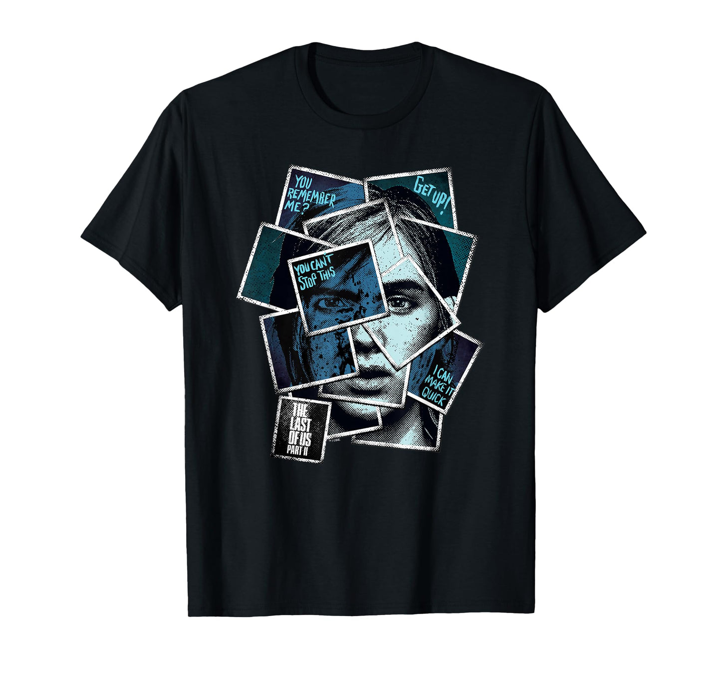 The Last of Us Part II Ellie You Can't Stop This Portrait T-Shirt
